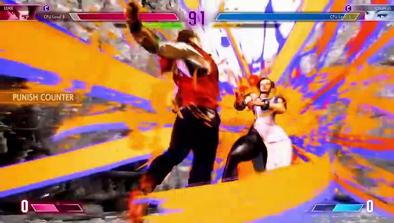 Luke vs Chun-Li (Street Fighter 6 Gameplay)