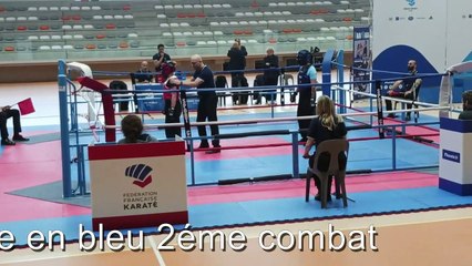 Céline en bleu 2éme combat