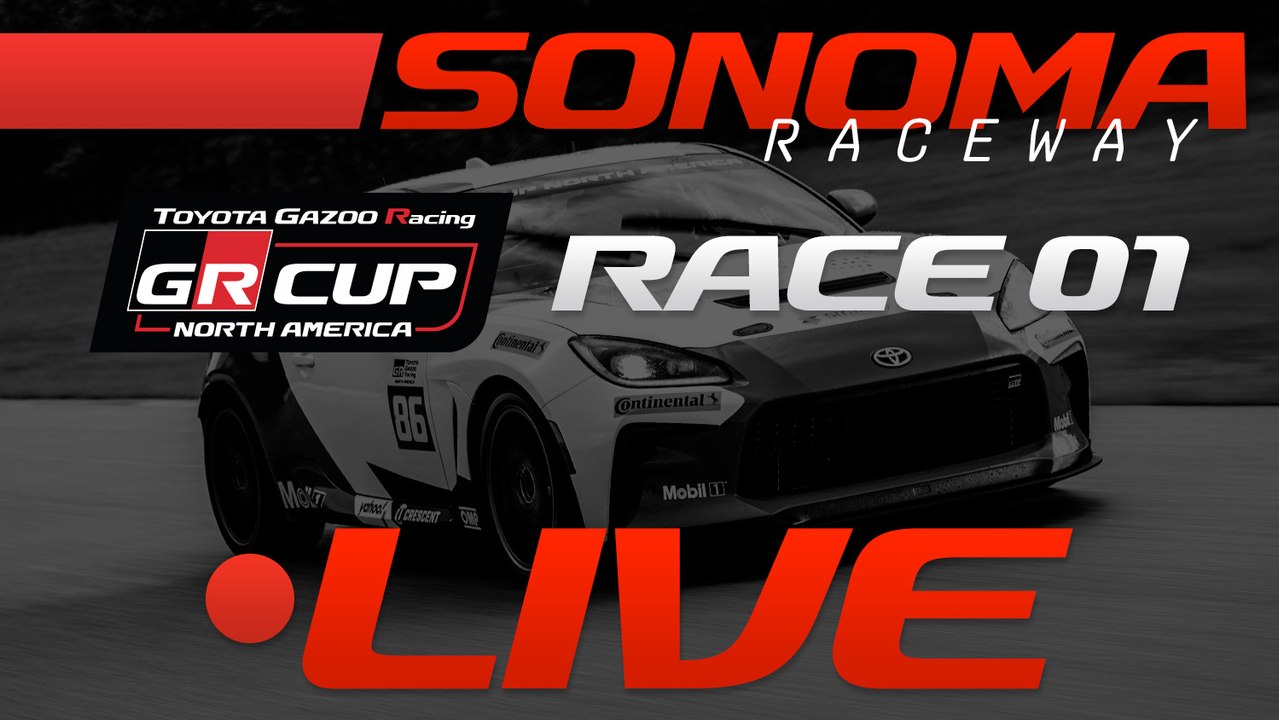 LIVE | Toyota GR Cup Race 1 | SONOMA | 2023