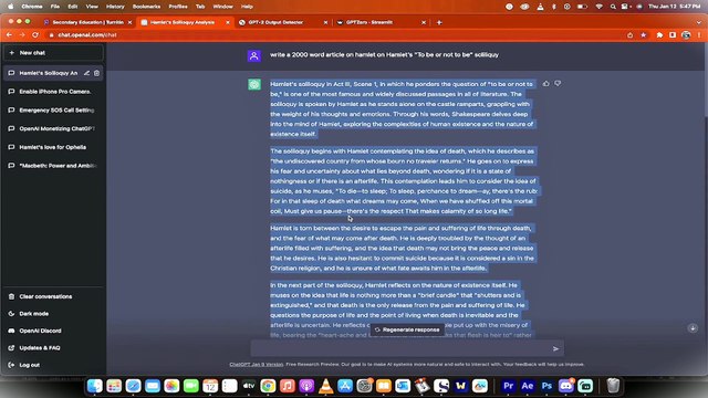 Chat GPT | Detect Plagiarism With Two Tools | How to Make Money With Chat GPT | 1 Million in 2 Weeks