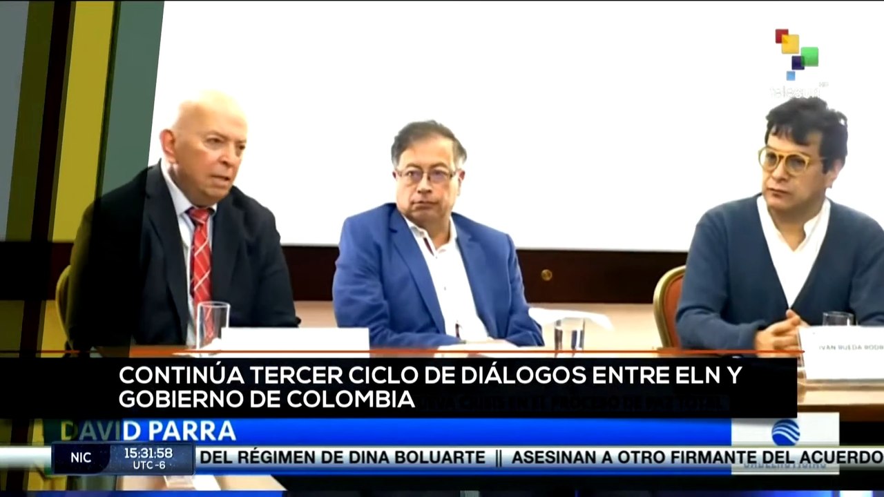 teleSUR Noticias 17:30 01-04: Delegaciones de paz del ELN y gobierno prosiguen diálogo
