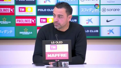 ELCHE-BARCELONA | XAVI, rueda de prensa: ERIC, ANSU, ALEIX GARRIDO, FERRAN | AS