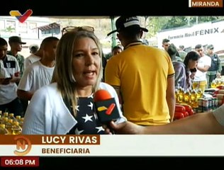 Habitantes del estado Miranda adquieren productos proteicos a precios solidarios