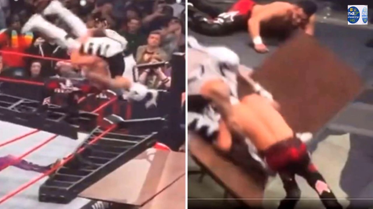 HORROR INJURY: AEW Wrestler Dante Martin Suffers Gruesome Broken Leg after Being Put through Table in Horrifying Botch
