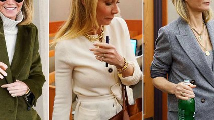 Gwyneth Paltrow’s courtroom looks Everything she’s worn during her ski trial