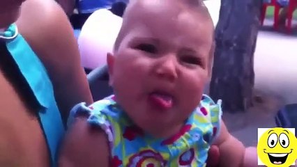 Funny Videos  - Best Funniest Videos - Baby and lemon