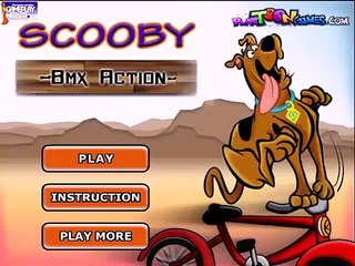 Scooby BMX Action Online Game - Funny animal Games