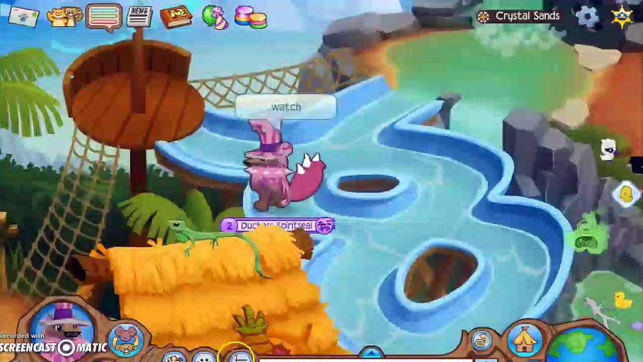 Animal Jam Funny sitting glitch!!!