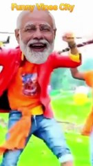 Har Har Shambhu song  - Modi Ji & Mamta DIDI - Funny Dance - #shorts
