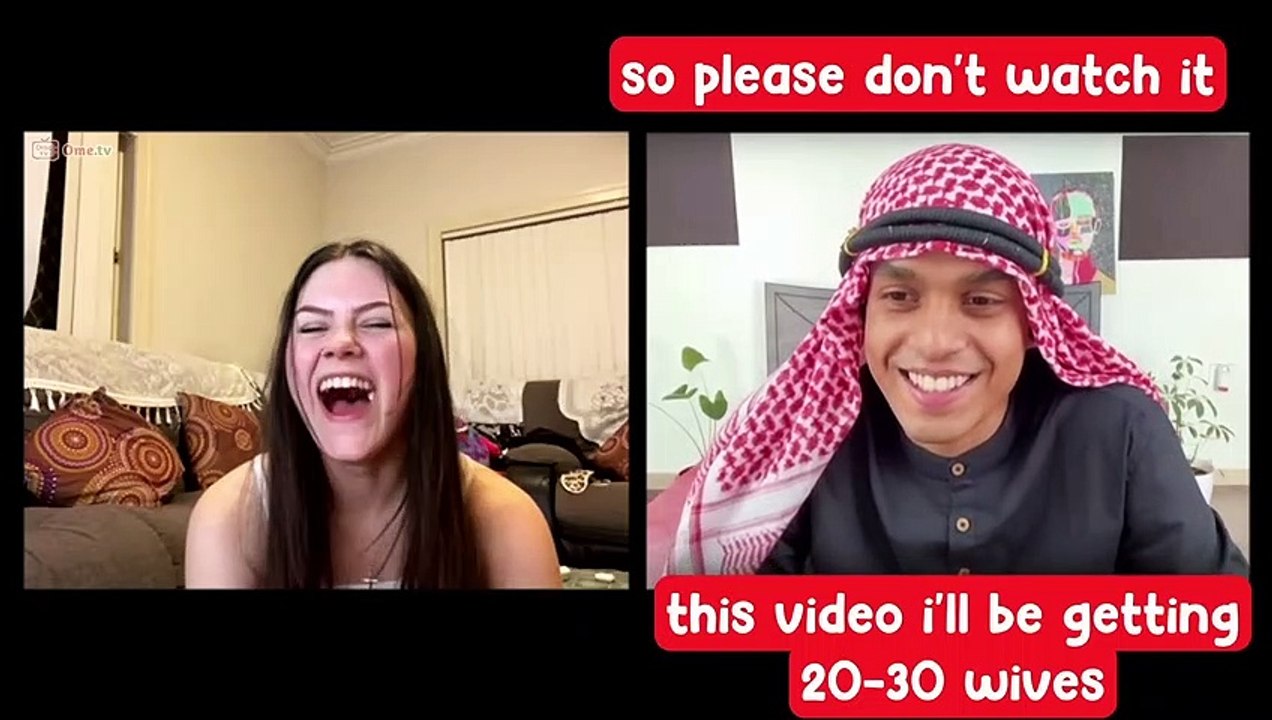 Arab Finally Found his Loyal Wife On Omegle