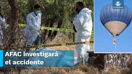Tras caída de globo aerostático en Teotihuacán, piden intervención de la Agencia Federal de Aviació