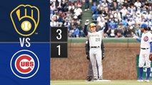 Resumen Cerveceros de Milwaukee vs Chicago Cubs i | MLB 1-04-2023