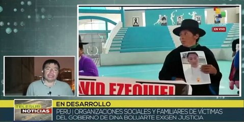 Familias de víctimas de represión en Perú denuncian letargo del sistema de justicia