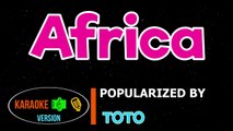 Africa - Toto  Karaoke Version