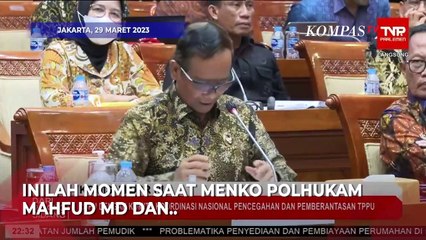 Begini Momen Anggota Komisi III Bersalaman Dengan Mahfud MD Usai Rapat 8 Jam!