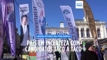 Legislativas na Finlândia: principais partidos taco a taco