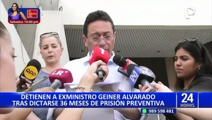 Geiner Alvarado continúa detenido en la Dirincri y recién el lunes sería trasladado a un penal