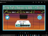 Twitter Traffic Redirect to WAN 1 in Mikrotik - Twitter data use from second wan