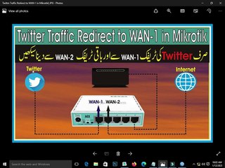 Twitter Traffic Redirect to WAN 1 in Mikrotik - Twitter data use from second wan