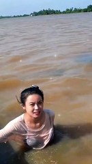 Discover videos of pretty girls catching fish