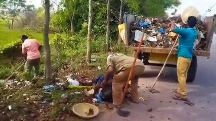 పెద్దపల్లి: స్వచ్ఛ సర్వేక్షన్‌పై స్పెషల్ డ్రైవ్.. పాల్గొన్న మున్సిపల్ సిబ్బంది