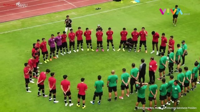 Menatap Para Pemain Timnas U-20, Jokowi Sampaikan ini