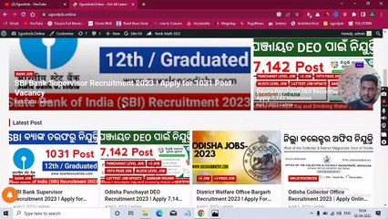 ଆସିଗଲା ପ୍ରତି ପଂଚାୟତ ପାଇଁ DEO ର ନିଯୁକ୍ତି | Odisha Panchayat DEO Recruitment 2023 | #egovtjob