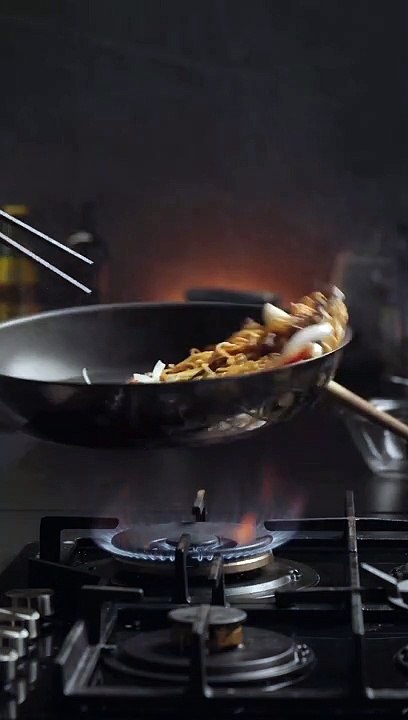 Cooking pasta on high flame | Taste | #delicious