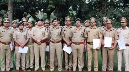 मुरादाबाद: डीआईजी ने पुलिस टीमों को प्रशस्ति पत्र देकर किया सम्मानित,जानिए वजह