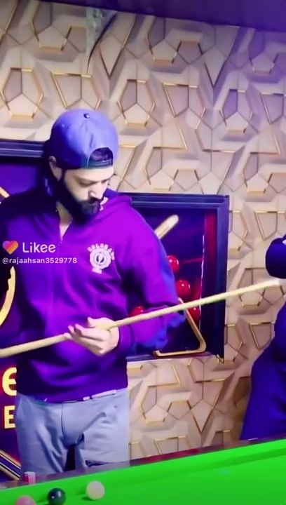 snooker best trick | kamran desi life