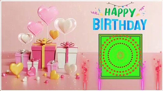 Happy Birthday Green Screen Status || green screen video || birthday party green screen video 2023