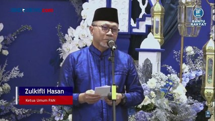 Terharu Jokowi Datang ke Kantor DPP PAN, Zulhas: Auranya Mendatangkan Kemenangan