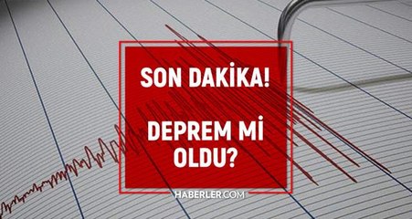 Kastamonu'da deprem mi oldu? Kastamonu'da saat kaçta, kaç büyüklüğünde deprem oldu?
