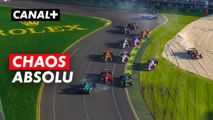 Relance de course CHAOTIQUE - Grand Prix d'Australie - F1