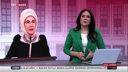 TRT Haber canlı yayınında ilginç anlar