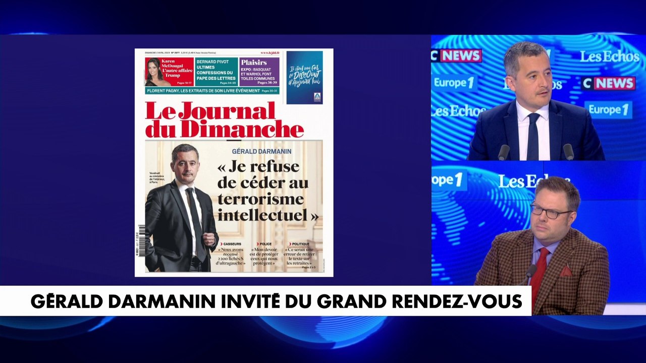 Gérald Darmanin : «L’extrême gauche essaye d’avoir, par le désordre, ce qu’elle n’a pas pu avoir dans les urnes»