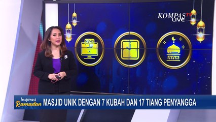 Masjid Unik di Jember Punya 7 Kubah dan 17 Tiang Penyangga, Ini Maknanya...