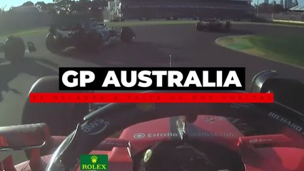 Así ha sido el accidente entre Alonso y Carlos Sainz