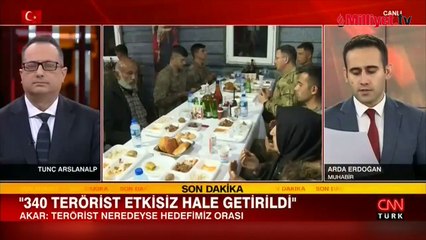 Bakan Akar: Son 3 ayda 340 terörist etkisiz hale getirildi