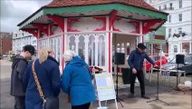 Opening of the restored Victorian bandstand in Bexhill, East Sussex, April 1 2023