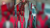 Samsun’da şoförü bıçakla rehin alan yolcu, otobüsü kaçırdı