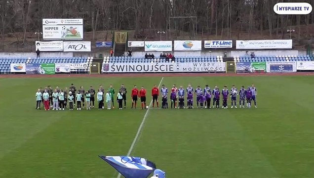 Skrót meczu Flota Świnoujście 3 - 1 ( 1 - 0 ) Iskierka Szczecin