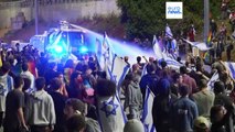 Nueva jornada de protestas y detenciones en Israel, con la reforma judicial de Netanyahu congelada