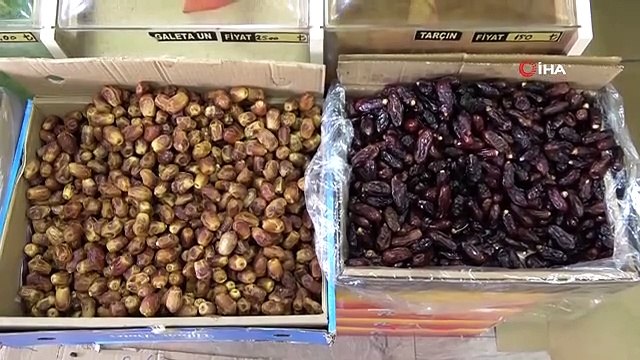 Fiyatı iki kat artsa da iftar sofralarının vazgeçilmezi: 'Hurma' tezgahlarda