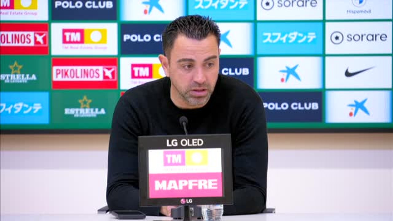 Xavi: "Es una noche redonda para nosotros, pero esto no se ha acabado"