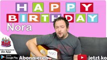 Happy Birthday, Nora! Geburtstagsgrüße an Nora