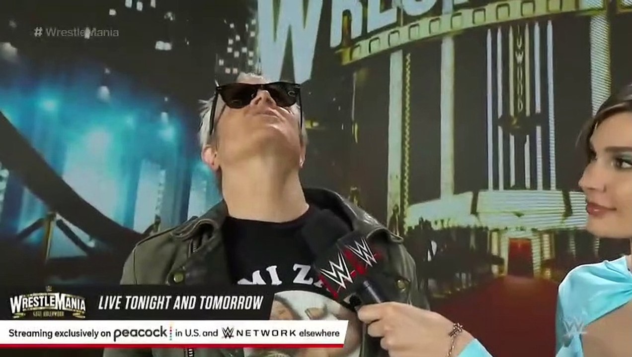 Johnny Knoxville still despises Sami Zayn_ WrestleMania 39 Saturday Kickoff(720P_HD)
