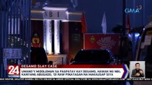 Umano'y middleman sa pagpatay kay Degamo, hawak ng NBI; kanyang abugado, 'di raw pinayagan na makausap siya | 24 Oras Weekend