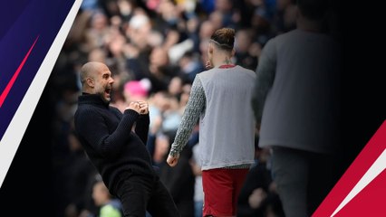 Selebrasi Berlebihan di Depan Dua Pemain Liverpool, Pep Guardiola : Jika Merendahkan, Saya Minta Maaf