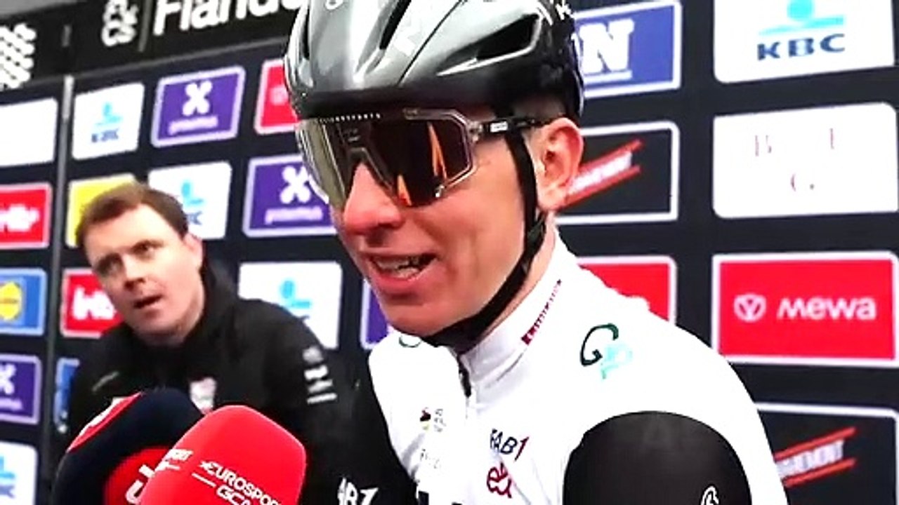 Tour des Flandres 2023 - Tadej Pogacar : "I can't just focus on them either, that would be a mistake"